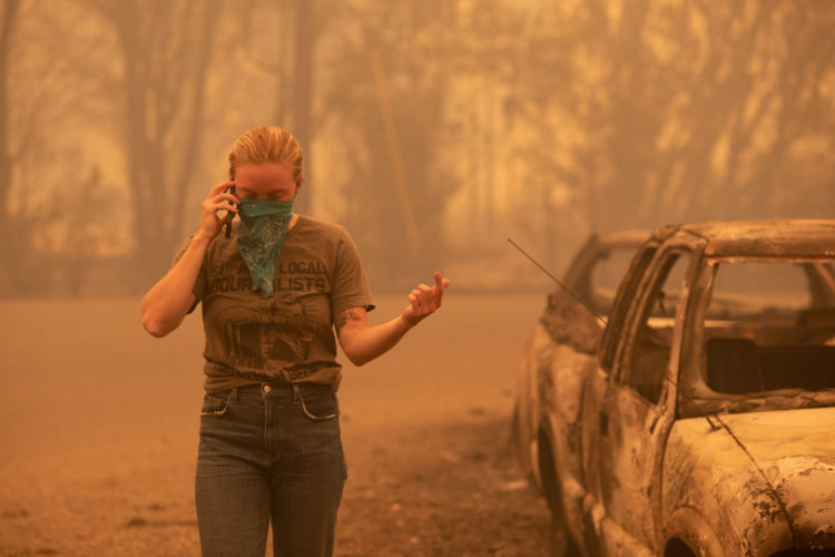 Image for Narrative of Oregon town’s hellish wildfire experience is a lesson in deadline writing