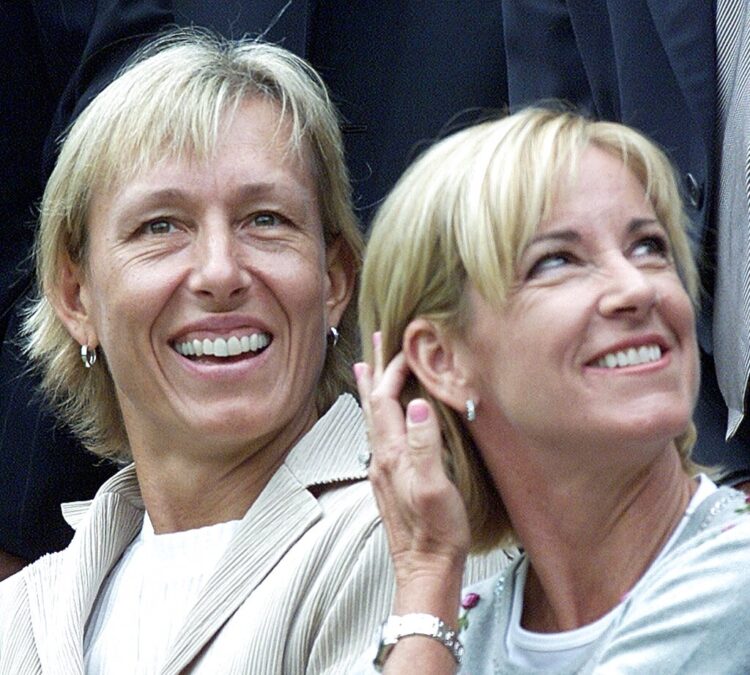 Image for Sally Jenkins on her intimate interview with Martina Navratilova and Chris Evert