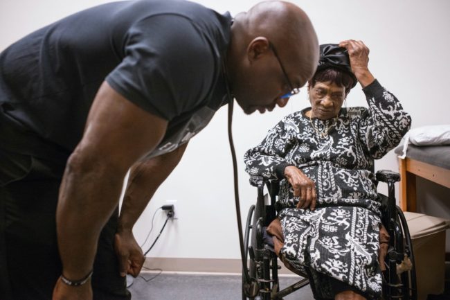 Dr. Faluso Fakorede, who campaigns for better preventative care for Black diabetes patients in Mississippi.