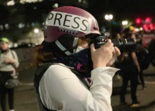 How a high school journalist geared up to cover protests in Portland, Oregon