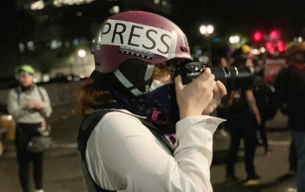 Image for How a high school journalist geared up to cover protests in Portland, Oregon