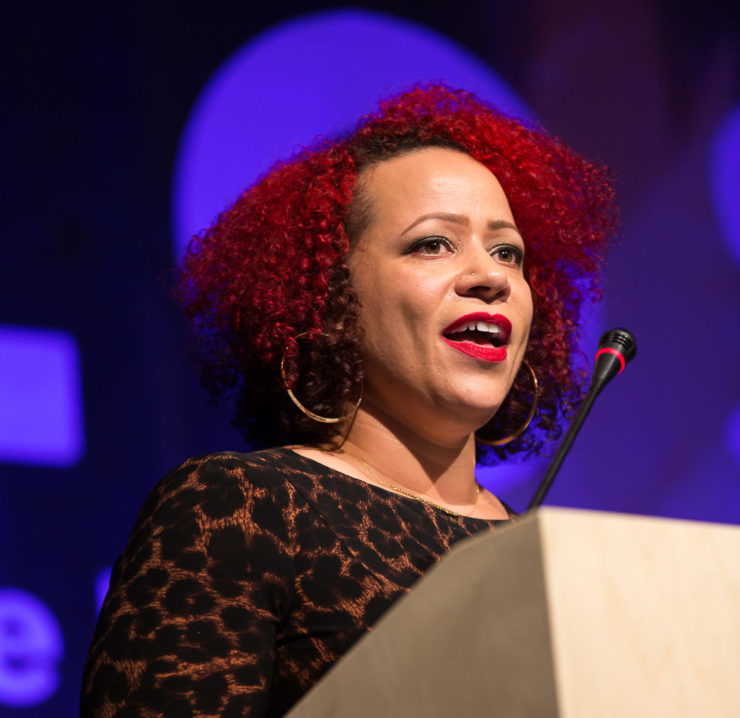 Image for Nikole Hannah-Jones on reporting about racial inequality: “What drives me is rage”