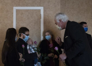 Bearing witness inside a funeral home at the pitch of the COVID pandemic