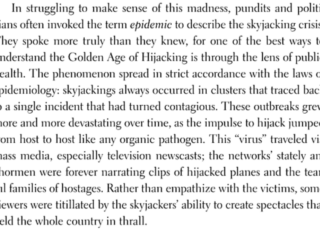 How'd you find that hijacker story, Brendan Koerner?