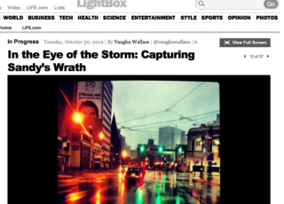 Hurricane Sandy: story forms