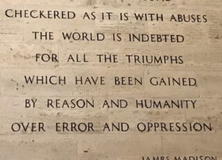 "To the press alone, checkered as it is with abuses, the world is indebted for all the triumphs which have been gained by reason and humanity over error and oppression."