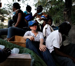 Image for Meg Laughlin on reporting from Haiti: "this is the face of the nation now"