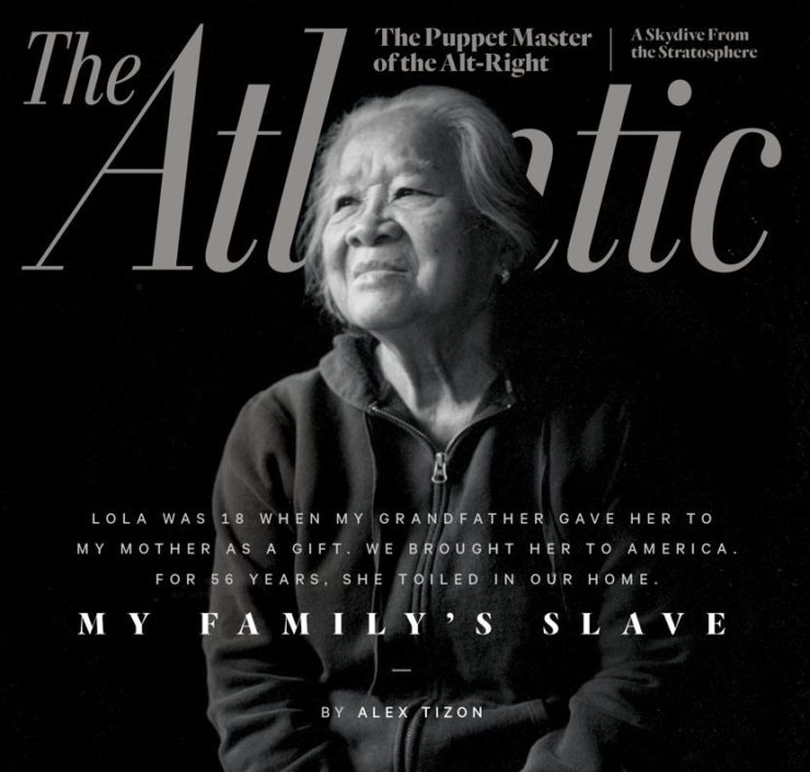 Image for The late Alex Tizon and “My Family’s Slave”: his first memory, and his last byline