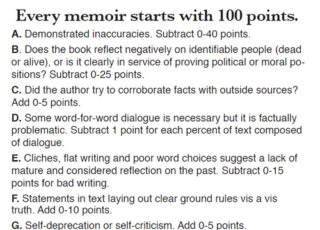 Memoir&#039;s truthy obligations: a handy how-to guide