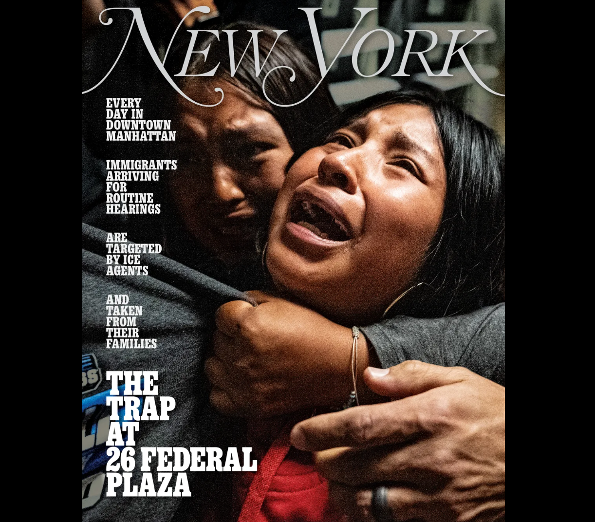 New York magazine cover. Photo by Stephanie Keith