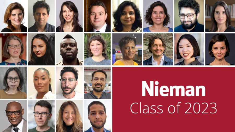 The Nieman Class of 2023