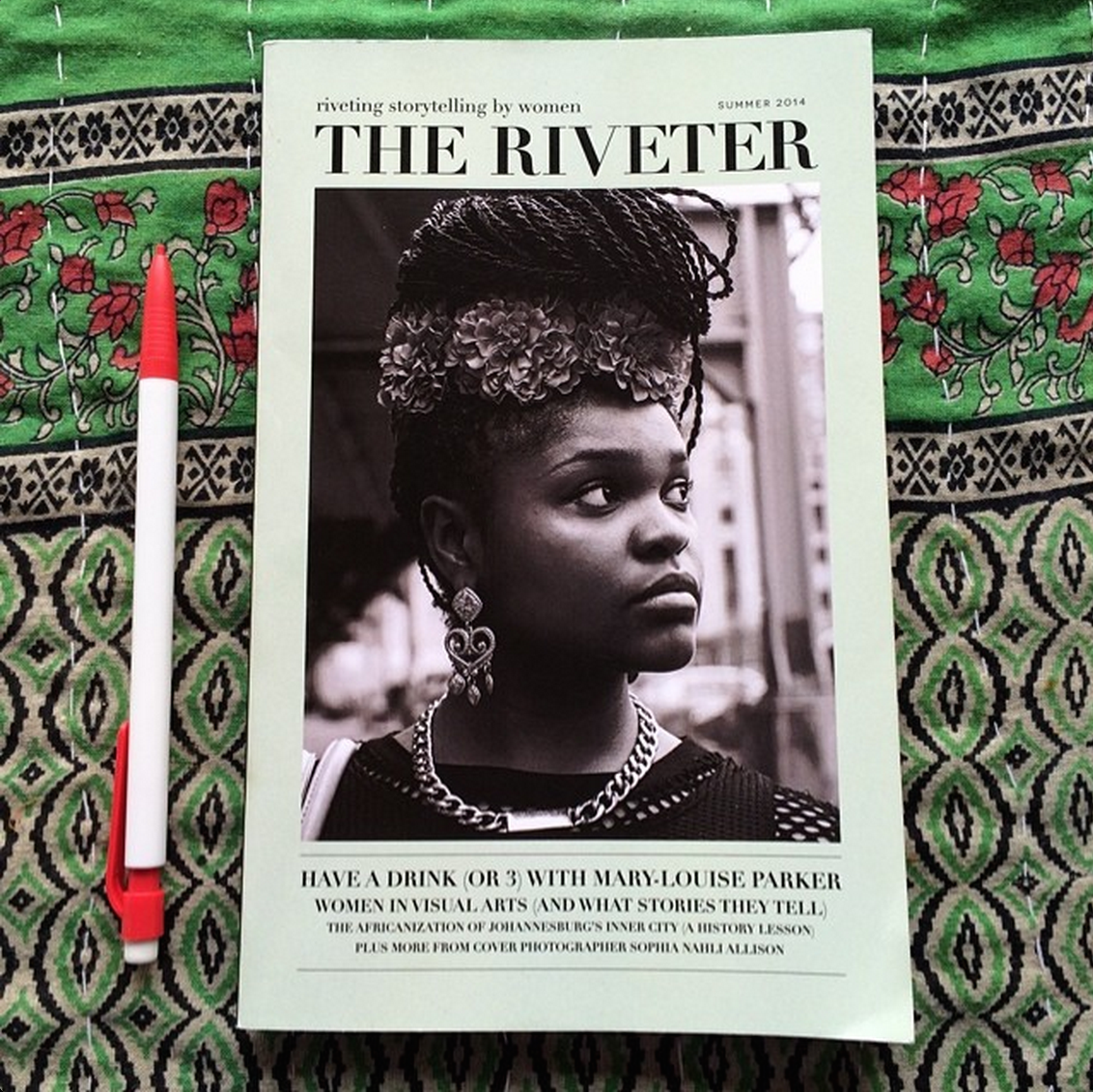 The Riveter's second issue was published in summer 2014, and its third issue is set to publish this fall. 