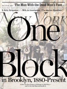 New York Magazine's "One Block" multimedia story.
