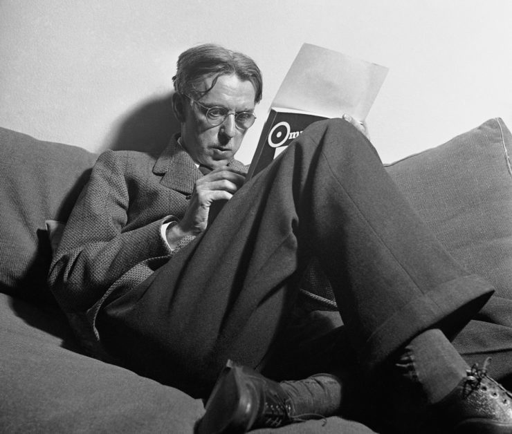 Artist-author James Thurber shown in Jan. 1940. 