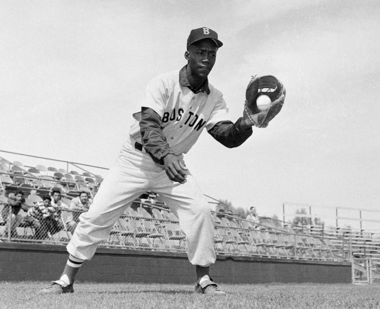The Red Sox were the last Major League Baseball team to field a black player, Pumpsie Green