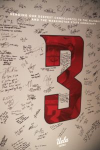 A tribute from  WSU Cougar fans and teammates to quarterback Tyler Hilinski 
