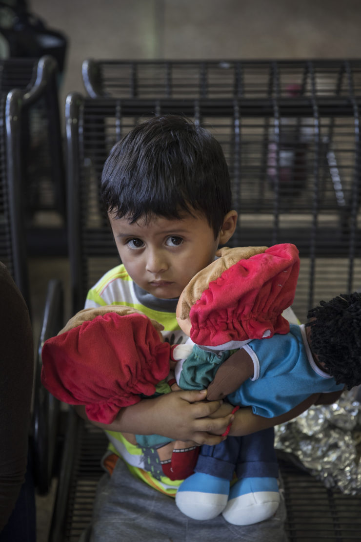 Adan Galicia Lopez, 3, who was separated from his mother for four months, in Phoenix, July 10, 2018. Under the Trump administration's “zero-tolerance” policy for border enforcement, thousands of children were sent to holding facilities, sometimes hundreds or thousands of miles from where their parents were being held for criminal prosecution.