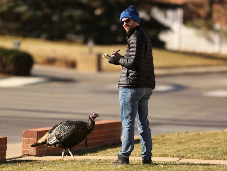 Brendan Meyer chases the story of Thomas Gobbles, an infamous turkey who stalked the streets of Casper, Wyoming. Writing features for the Casper Star Tribune was Meyer's first job out of college. He is now a feature writer for The Dallas Morning News.