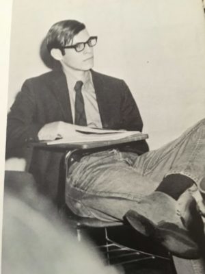 Roy Peter Clark at Providence College in 1970