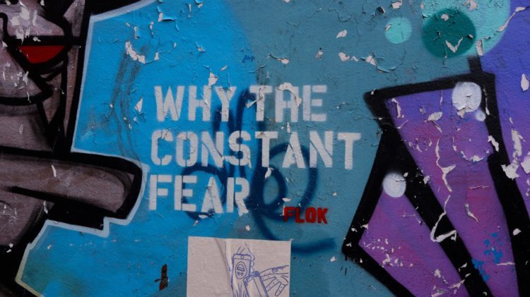 Poster "Why the Constant Fear?"