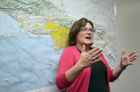 Dr. Lucy Jones, seismologist
