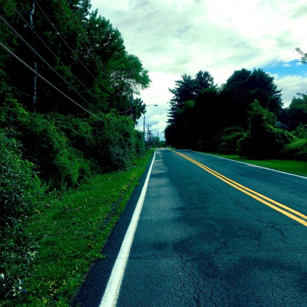Road in rural Massachusetts