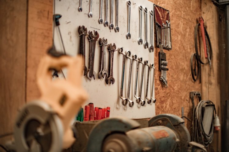 Wrenches in a toolshed