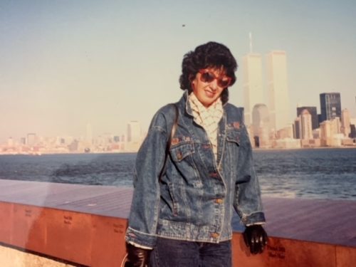 Theresa Marino Leone in New York City circa 1990.