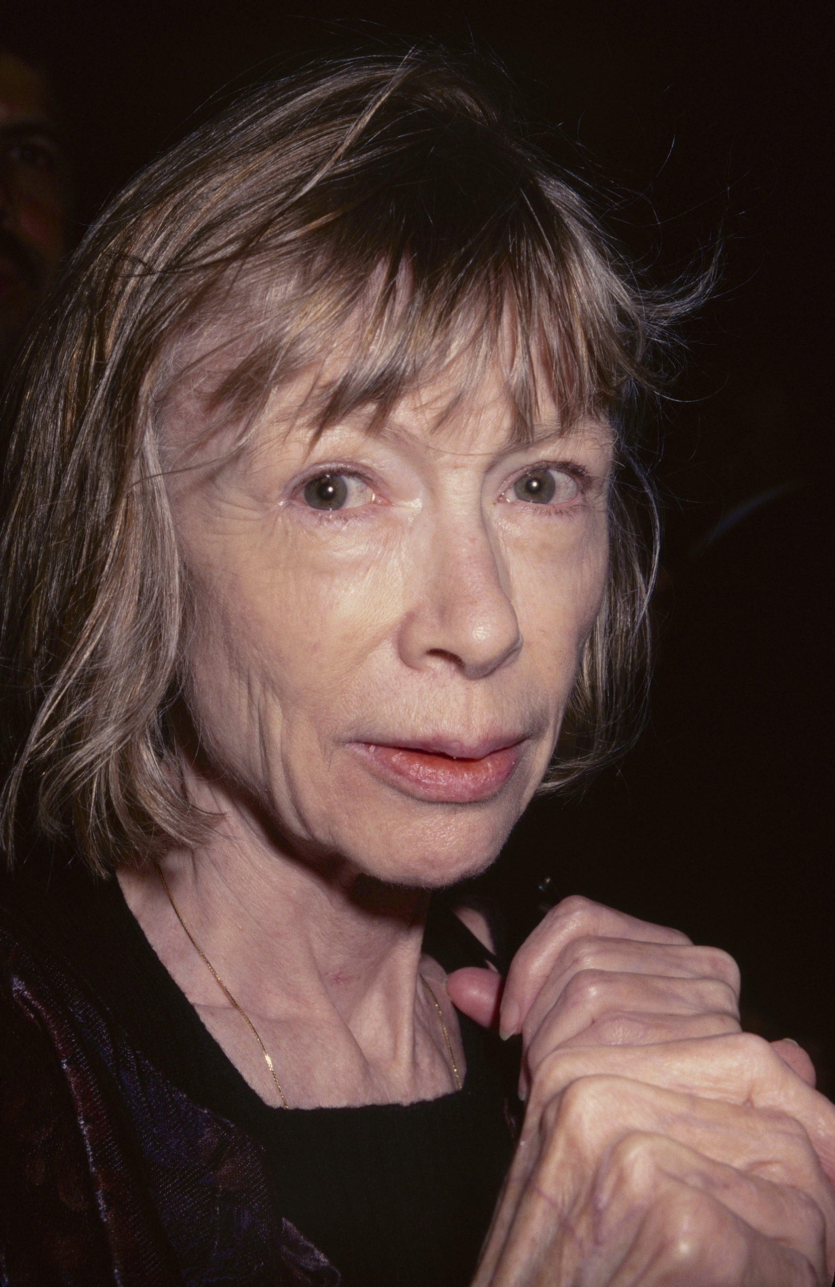 Journalist and author Joan Didion in 1999