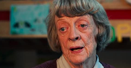 Dame Maggie Smith as Aunt Ruth in "A Boy Called Christmas"