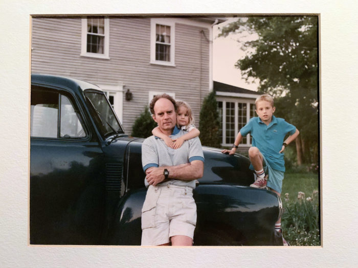 Ron Deprez with his son and daughter in the 1980s